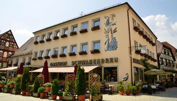 Hotel Schwanenbräu Ebermannstadt Exterior foto